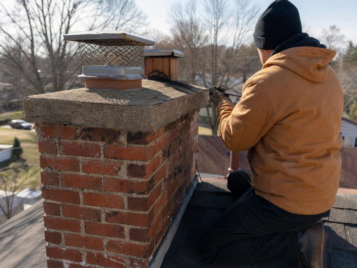 Marie Chimney Repair work in Shorewood